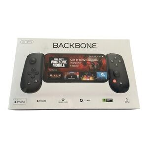 Backbone Black Handheld Gaming Console for iPhone